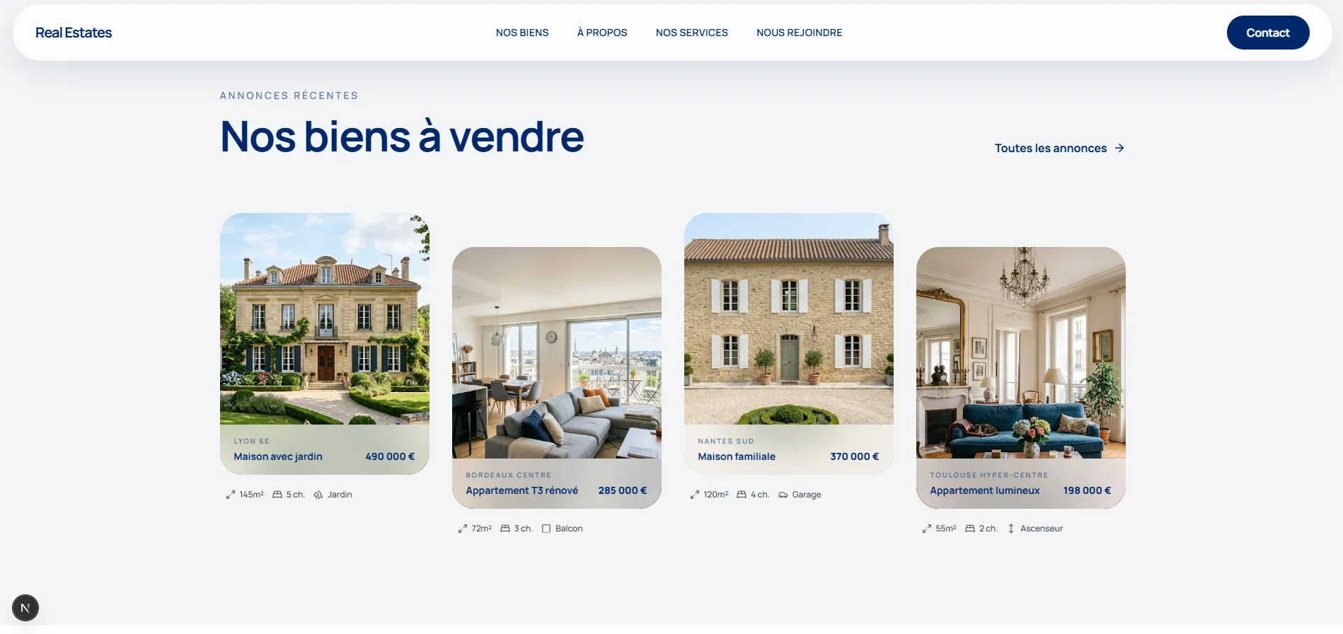 Agent Immobilier — vue 2